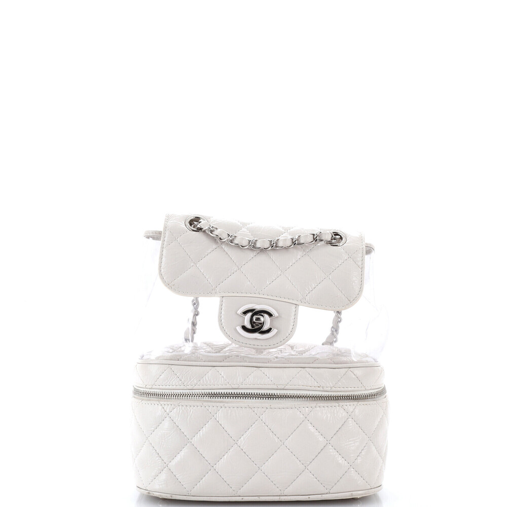 Chanel Small Zip Around Flap Backpack